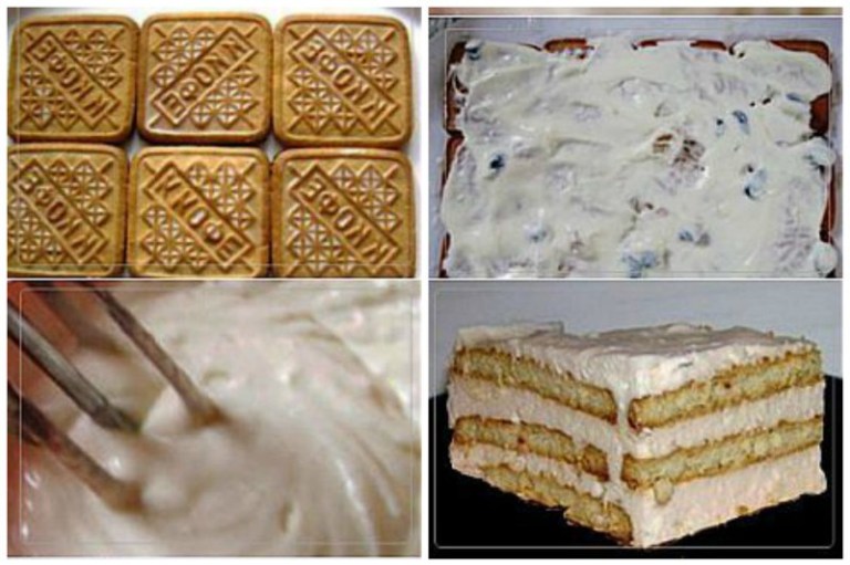 Рецепт Торта Из Печенья Со Сгущенкой